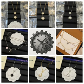 Louis Vuitton LV necklace jewelr-2726