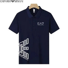 Emporio Armani EA7 Short-sleeved casual lapel T-shirt-2791  