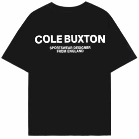 Cole Buxton classic lettering slogan print loose short-sleeved T-shirt-2847